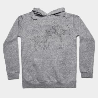 Origami Goat Hoodie